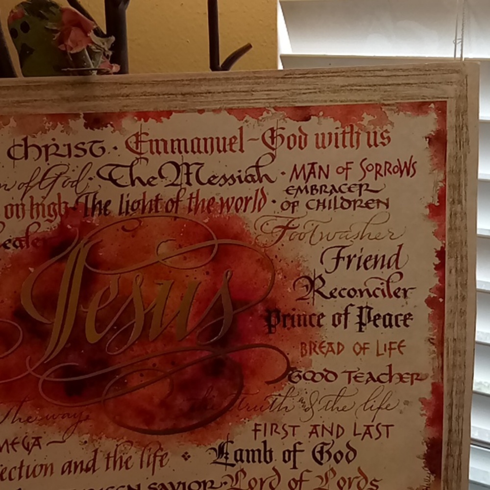 Jesus Many Names Poster - Picture 5 of 7